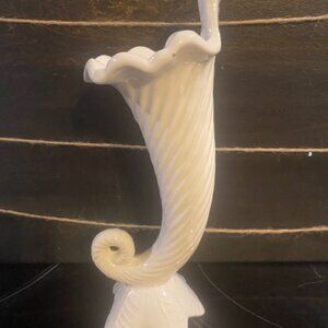 Vintage Cornucopia Vase by Enesco